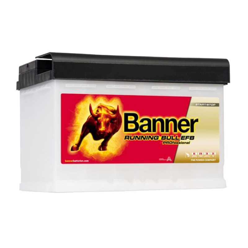 Batteri BANNER 57511 EFB PRO 75Ah 700A(EN)